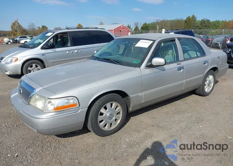 2003 Mercury Grand Marquis Ls from USA, damaged, VIN 2MEFM75W93X693403